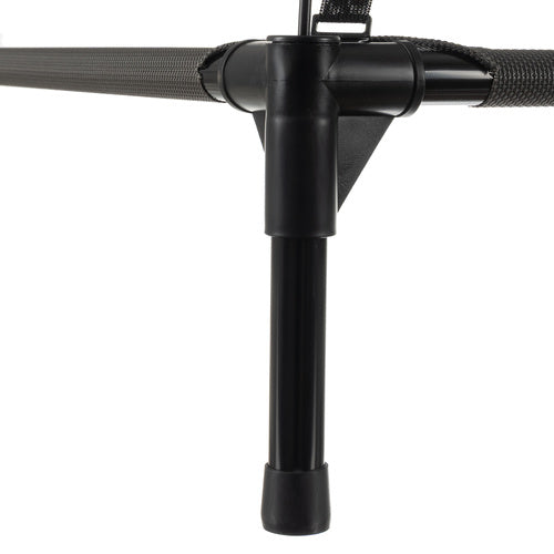 Natkriveni Povišeni Krevet za Psa XXL 90 x 90 x 70 cm Grafitno Sivi