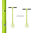 Ručno Kultivator Za Tlo S Podesivom Visinom 90–100 cm Zelene Boje