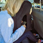 Putni Jastuk na Napuhavanje 50 x 35 x 25 cm Crni