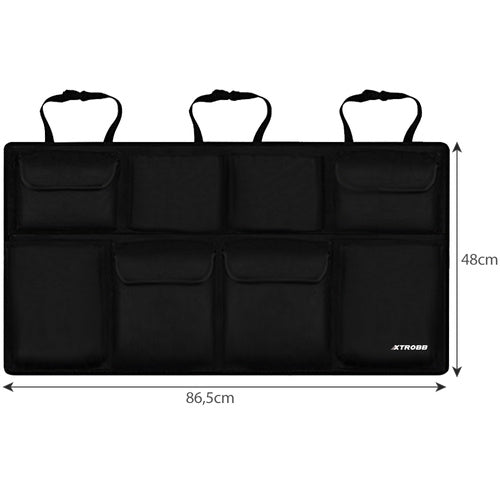 Organizator Za Naslon Autosjedala 86.5 x 48 cm Crni