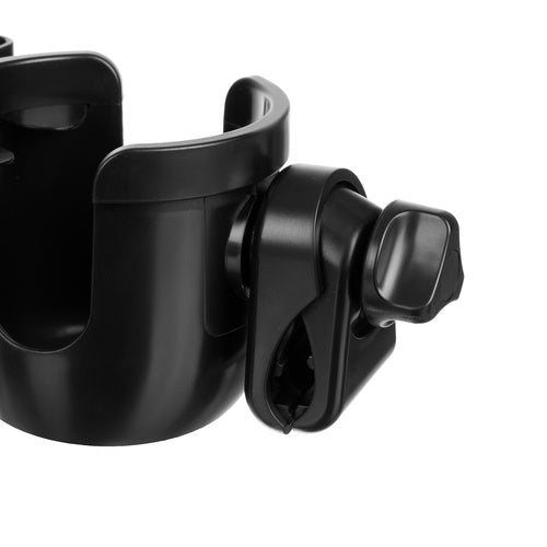 2u1 Držač Za Bočicu i Telefon Za Kolica, Crni, 18 x 9.2 x 9.4 cm