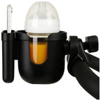 2u1 Držač Za Bočicu i Telefon Za Kolica, Crni, 18 x 9.2 x 9.4 cm