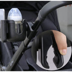 2u1 Držač Za Bočicu i Telefon Za Kolica, Crni, 18 x 9.2 x 9.4 cm