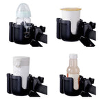 2u1 Držač Za Bočicu i Telefon Za Kolica, Crni, 18 x 9.2 x 9.4 cm