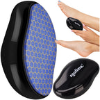 Nano Staklena Pumica za Stopala 10 x 6 cm Crna