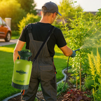Vrtna Tlačna Prskalica 5L s Ramenskim Remenom i Dugom Lulom, Zelena