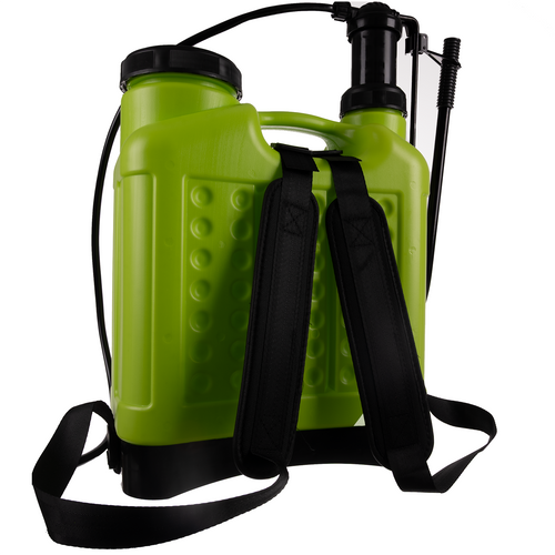 Ručno Tlačni Prskalica za Vrt 16L Zelena s Lancerom 50 cm i Crijevo 120 cm