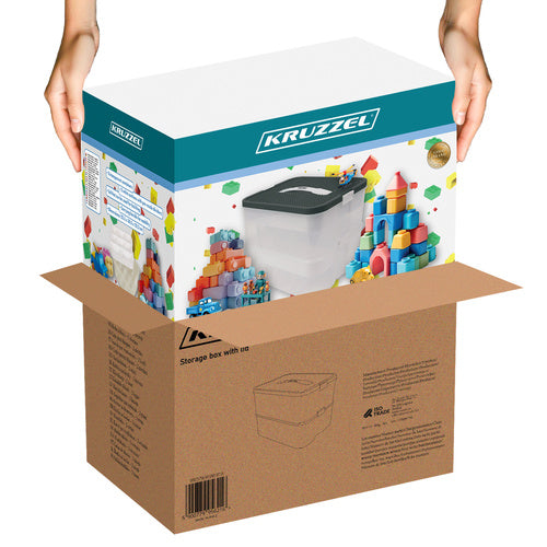 Kutija za Kocke s 2 Razine, Prozirna