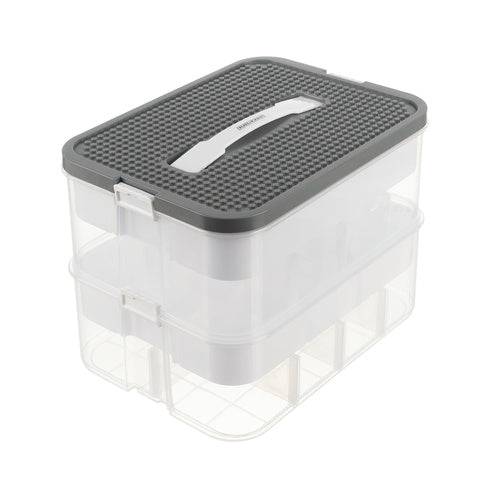 Kutija za Kocke s 2 Razine, Prozirna