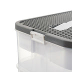 Kutija za Kocke s 2 Razine, Prozirna