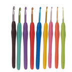 Set za Kukičanje 58 Dijelova u Kutiji 23 x 19 x 8 cm, Višebojni