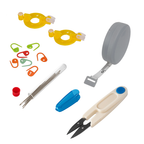 Set za Kukičanje 58 Dijelova u Kutiji 23 x 19 x 8 cm, Višebojni