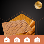 Bambusova Protuklizna Podloga za Kupaonicu 80x50 cm, Vodootporna