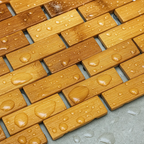 Bambusova Protuklizna Podloga za Kupaonicu 80x50 cm, Vodootporna