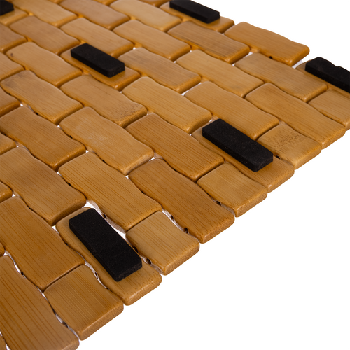 Bambusova Protuklizna Podloga za Kupaonicu 80x50 cm, Vodootporna