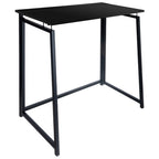Crni Sklopivi Drveni Stol 80 x 75 x 40 cm
