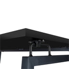 Crni Sklopivi Drveni Stol 80 x 75 x 40 cm