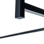 Crni Sklopivi Drveni Stol 80 x 75 x 40 cm