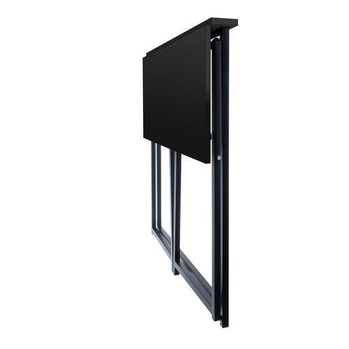Crni Sklopivi Drveni Stol 80 x 75 x 40 cm
