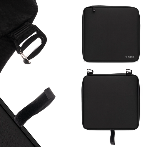 Vodootporne Biciklističke Torbe s Termo Središnjom Torbom 16 L, Set od 3, Crne