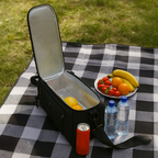 Vodootporne Biciklističke Torbe s Termo Središnjom Torbom 16 L, Set od 3, Crne