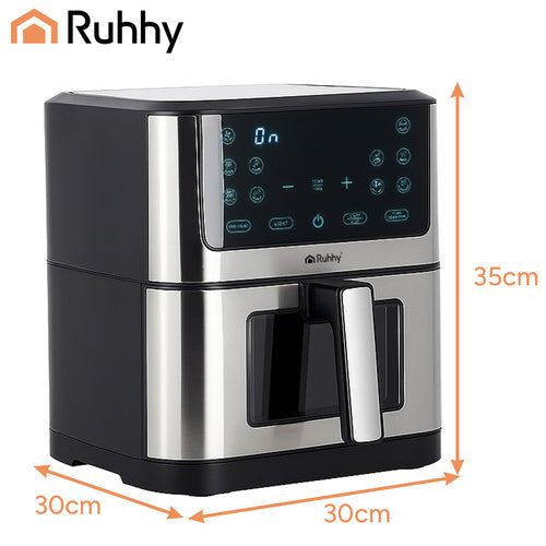 Zračni Friteza 8L XXL s LED Panelom, Crna