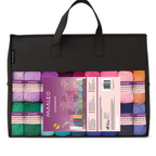 Set za Kukičanje 113 Dijelova s Torbom, Višebojni, 29 x 39 cm