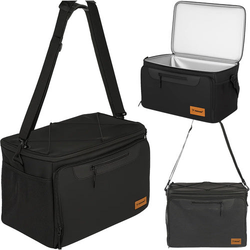 Termo Torba 30L Crna s Podesivim Remenom