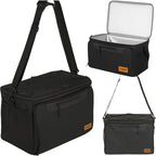 Termo Torba 30L Crna s Podesivim Remenom