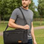 Termo Torba 30L Crna s Podesivim Remenom