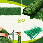 Umjetna Živica za Balkon 3x1 m Zelena