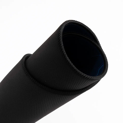 Okrugla Gaming Prostirka za Stolac 120 x 120 cm Crna