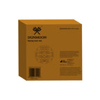 Okrugla Gaming Prostirka za Stolac 120 x 120 cm Crna