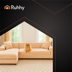 Bež Navlaka za Kutnu Garnituru od Baršuna 190-230 cm