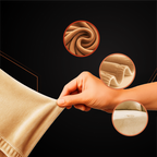 Bež Navlaka za Kutnu Garnituru od Baršuna 190-230 cm