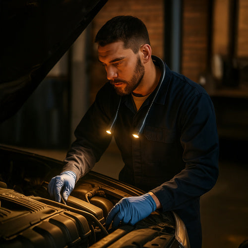 LED Lampa za Čitanje Oko Vrata, 59 x 2.3 cm, Siva