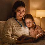 LED Lampa za Čitanje Oko Vrata, 59 x 2.3 cm, Siva