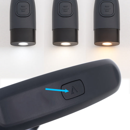 LED Lampa za Čitanje Oko Vrata, 59 x 2.3 cm, Siva