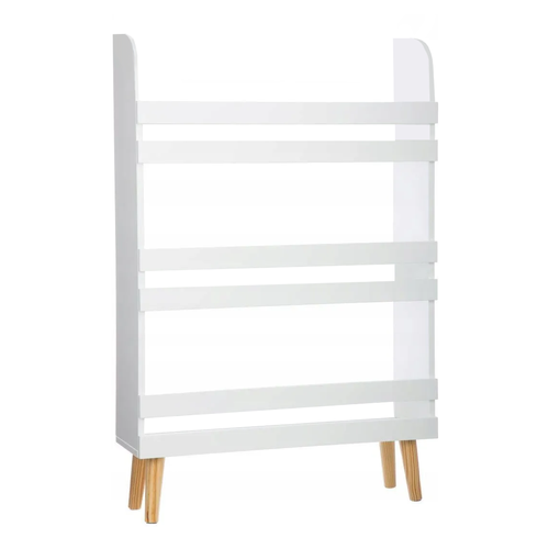 Bijela Dječja Polica za Igračke i Knjige s 3 Police 95 x 15 x 50 cm