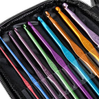 Set za Heklanje od 69 Dijelova s Torbicom, Višebojni, 13 x 18 cm