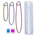 Set za Heklanje od 69 Dijelova s Torbicom, Višebojni, 13 x 18 cm