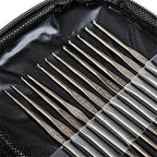 Set za Heklanje od 69 Dijelova s Torbicom, Višebojni, 13 x 18 cm