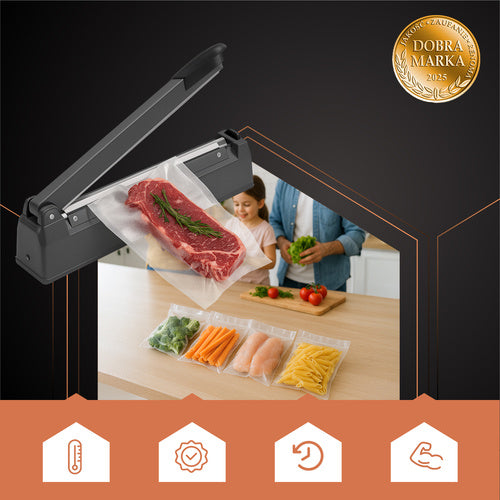 Ručni Zavarivač Folije 300 mm, Sivi