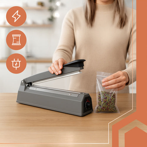 Ručni Zavarivač Folije 300 mm, Sivi