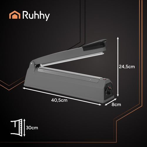 Ručni Zavarivač Folije 300 mm, Sivi