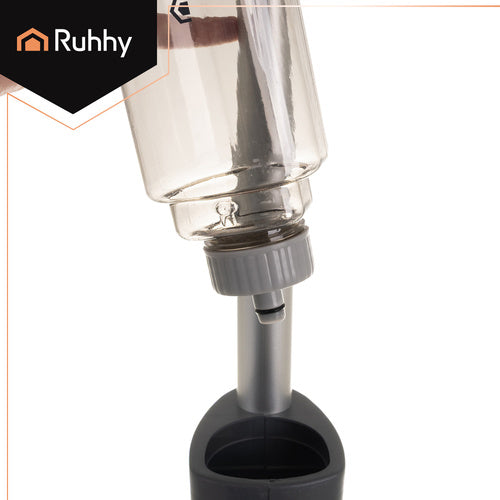 Mop sa Sprejem 600 ml, 2x Navlake od Mikrovlakna, 41 cm, Sivi/Bijeli