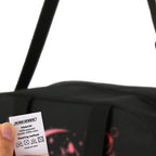 Školska i Sportska Torba s Priveskom, 13L, Crna/Ružičasta, 40 x 28 x 12 cm