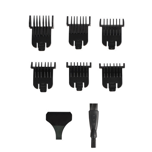 Električni Trimer za Kosu i Bradu s LCD Ekranom, 16 cm, Crni