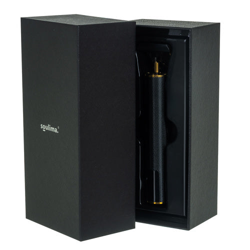 Električni Trimer za Kosu i Bradu s LCD Ekranom, 16 cm, Crni