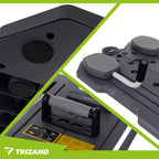 Pilates Ploča s Brojačem, 47 x 115 x 3 cm, Siva